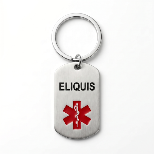 Eliquis Sleutelhanger