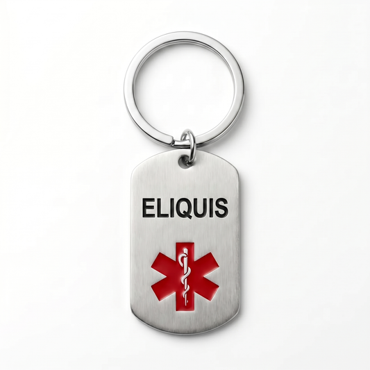 Eliquis Sleutelhanger