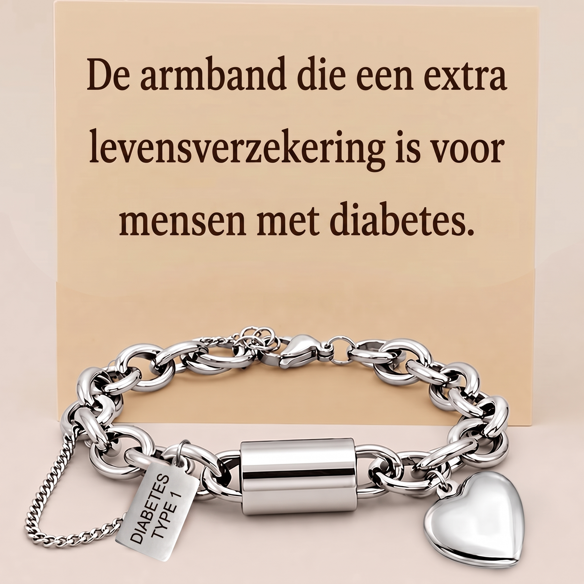 De armband die een extra levensverzekering is voor mensen met diabetes