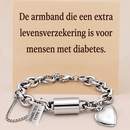 De armband die een extra levensverzekering is voor mensen met diabetes