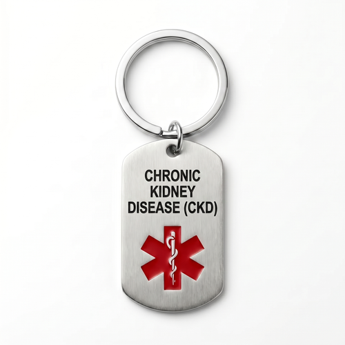 Chronische Nierziekte (CKD) Sleutelhanger