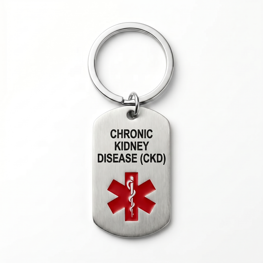 Chronische Nierziekte (CKD) Sleutelhanger