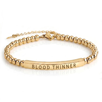 Bloedverdunner Slim Armband
