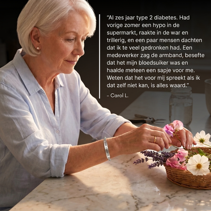 Diabetes Slim Bracelet
