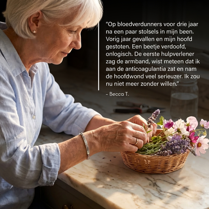 Bloedverdunner Slim Armband