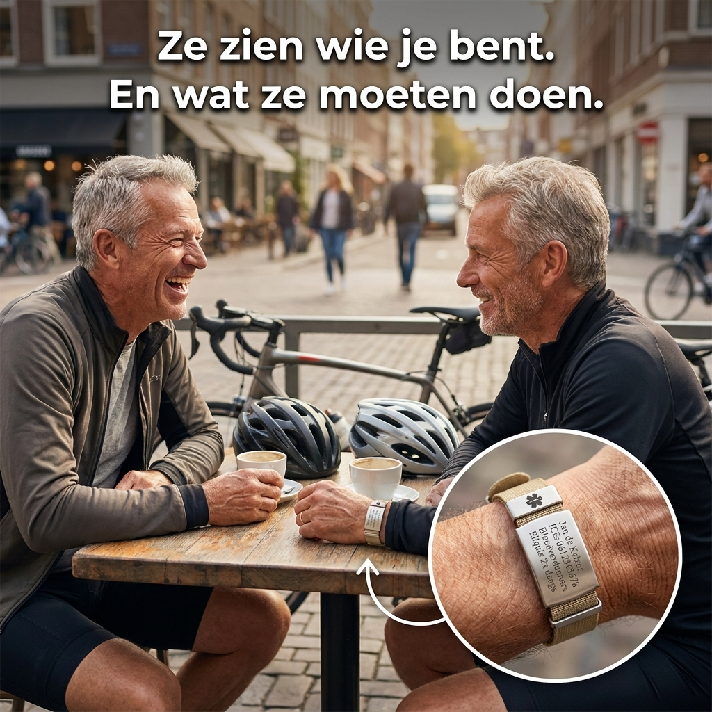 Medi Armband met Persoonlijke ID Gravering