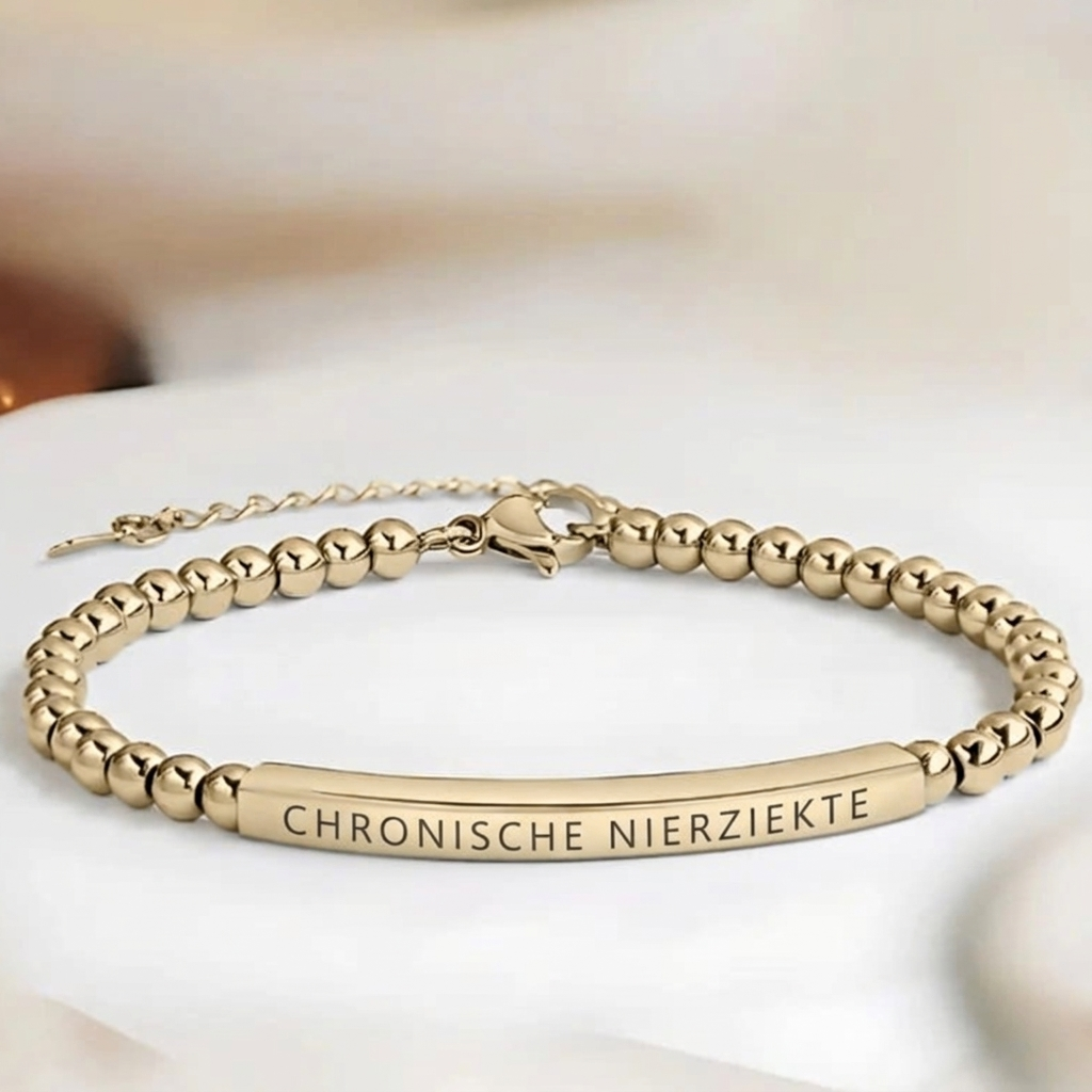 Nierziekte Armband Slim