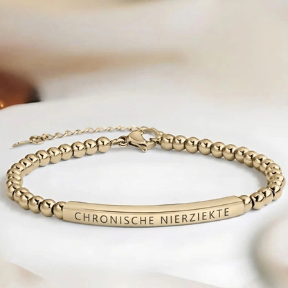 Nierziekte Armband Slim