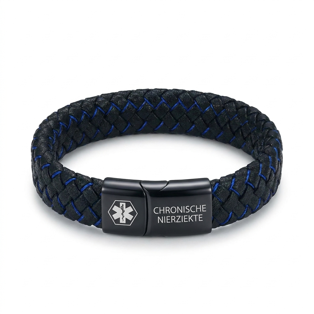Nierziekte Armband Heren