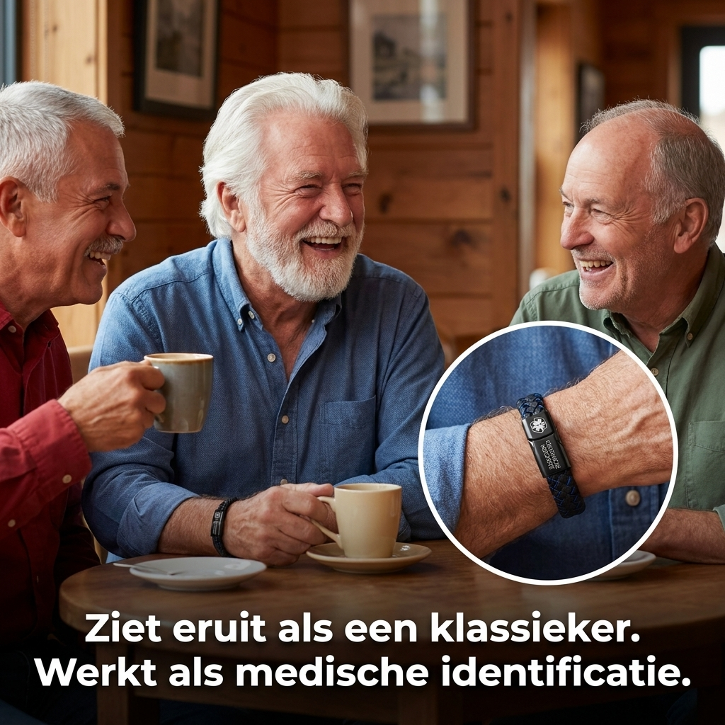 Nierziekte Armband Heren
