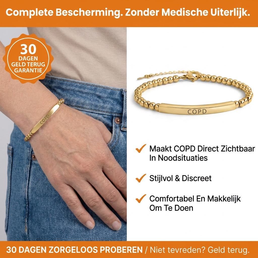COPD Slim Armband Dames